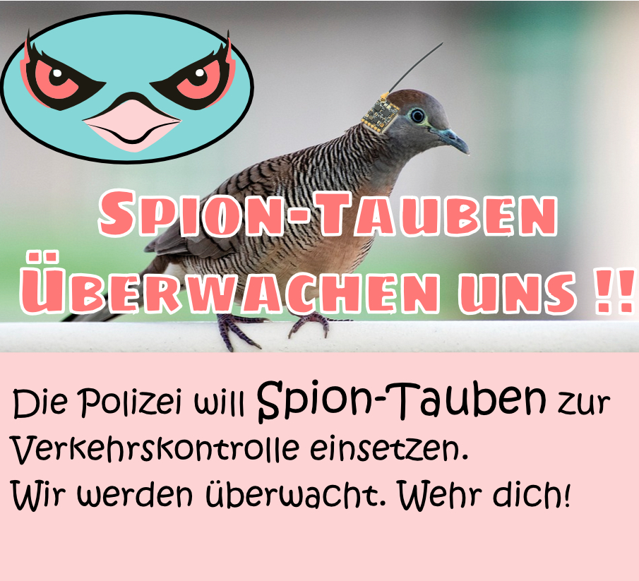 Spiontaube